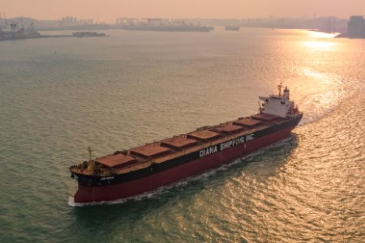 Diana Shipping Inc. announces time charter contract for Kamsarmax dry bulk vessel with Paralos Shipping